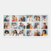 Erstellen Sie Ihre eigene 18 FotoCollage Banner (Horizontal)