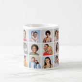 Erstellen Sie Ihre eigene 18 FotoCollage Kaffeetasse (Mittel)