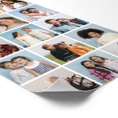 Erstellen Sie Ihre eigene 18 FotoCollage Poster (Ecke)