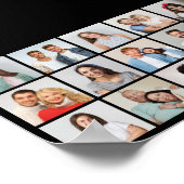 Erstellen Sie Ihre eigene 18 FotoCollage Poster (Ecke)
