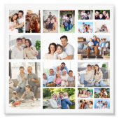 Erstellen Sie Ihre eigene 19 FotoCollage Fotodruck (Vorne)