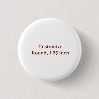 Erstellen Sie Ihre eigene 1¼ runde Schaltfläche Button