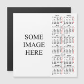 Erstellen Sie Ihre eigene 2020 Kalender Magnetkart Magnetkarte (Vorne/Hinten)