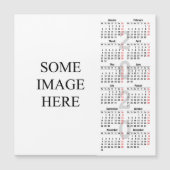 Erstellen Sie Ihre eigene 2020 Kalender Magnetkart Magnetkarte (Vorderseite)