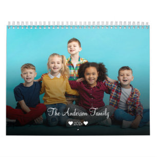 Erstellen Sie Ihre eigene 2025 Simple Custom Foto Kalender