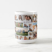 Erstellen Sie Ihre eigene 20-FotoCollage Kaffeetasse (Mittel)
