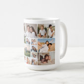 Erstellen Sie Ihre eigene 20-FotoCollage Kaffeetasse (VorderseiteRechts)