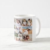 Erstellen Sie Ihre eigene 20-FotoCollage Kaffeetasse (VorderseiteRechts)