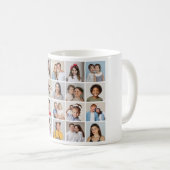 Erstellen Sie Ihre eigene 20-FotoCollage Kaffeetasse (VorderseiteRechts)