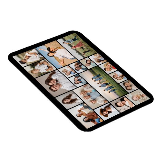 Erstellen Sie Ihre eigene 20-FotoCollage Magnet (Rechte Seite)