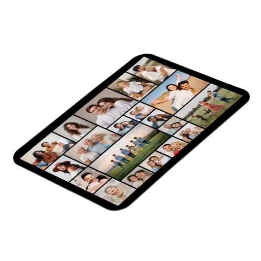 Erstellen Sie Ihre eigene 20-FotoCollage Magnet (Linke Seite)