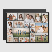Erstellen Sie Ihre eigene 20 Fotocollage Magnetkar Magnetkarte (Vorne/Hinten)