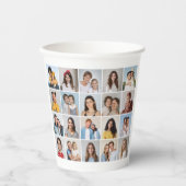 Erstellen Sie Ihre eigene 20-FotoCollage Pappbecher (Vorderseite)