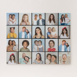 Erstellen Sie Ihre eigene 20-FotoCollage Puzzle