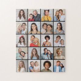 Erstellen Sie Ihre eigene 20-FotoCollage Puzzle