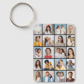 Erstellen Sie Ihre eigene 20-FotoCollage Schlüsselanhänger (Vorderseite)