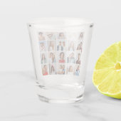 Erstellen Sie Ihre eigene 20-FotoCollage Schnapsglas (Rückseite)