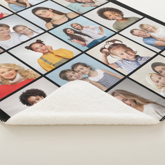 Erstellen Sie Ihre eigene 20-FotoCollage Sherpadecke (3/4)