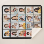 Erstellen Sie Ihre eigene 20-FotoCollage Sherpadecke (Vorderseite (Horizontal))