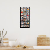Erstellen Sie Ihre eigene 21-Foto-Collage, editier Poster (Küche)