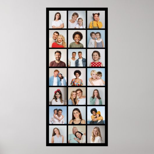 Erstellen Sie Ihre eigene 21-Foto-Collage, editier Poster (Vorne)