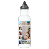 Erstellen Sie Ihre eigene 21 FotoCollage Edelstahlflasche (Links)