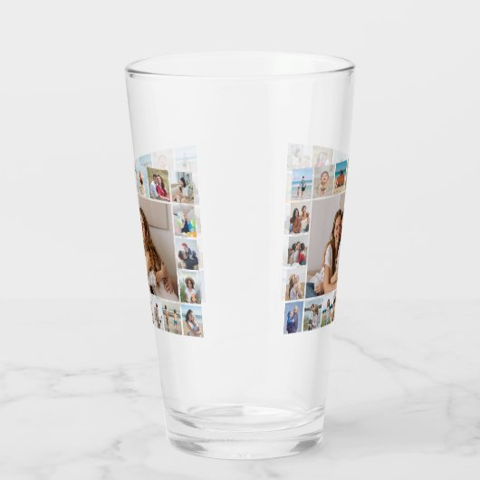 Erstellen Sie Ihre eigene 21 FotoCollage Glas (Rechts)