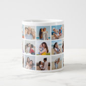 Erstellen Sie Ihre eigene 21 FotoCollage Jumbo-Tasse (Vorderseite)