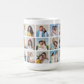 Erstellen Sie Ihre eigene 21 FotoCollage Kaffeetasse (Mittel)