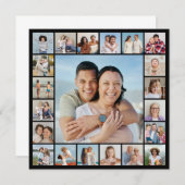 Erstellen Sie Ihre eigene 21 FotoCollage Mitteilungskarte (Vorne/Hinten)