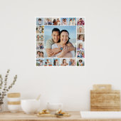 Erstellen Sie Ihre eigene 21 FotoCollage Poster (Küche)