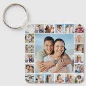 Erstellen Sie Ihre eigene 21 FotoCollage Schlüsselanhänger (Vorderseite)