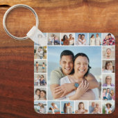 Erstellen Sie Ihre eigene 21 FotoCollage Schlüsselanhänger (Vorderseite)