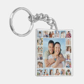 Erstellen Sie Ihre eigene 21 FotoCollage Schlüsselanhänger (Vorderseite links)