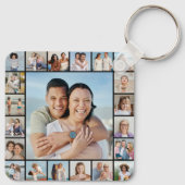 Erstellen Sie Ihre eigene 21 FotoCollage Schlüsselanhänger (Rückseite)