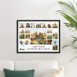Erstellen Sie Ihre eigene 22-FotoCollage Poster<br><div class="desc">Erstellen Sie Ihr eigenes personalisiertes Foto Collage Poster mit 22 Ihrer Lieblingsfotos und individuellem Text.</div>