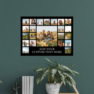 Erstellen Sie Ihre eigene 22-FotoCollage Poster