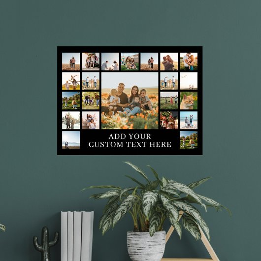 Erstellen Sie Ihre eigene 22-FotoCollage Poster