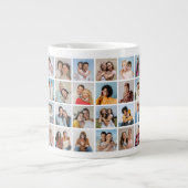 Erstellen Sie Ihre eigene 24 FotoCollage Jumbo-Tasse (Vorderseite)