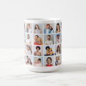 Erstellen Sie Ihre eigene 24 FotoCollage Kaffeetasse (Mittel)