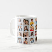 Erstellen Sie Ihre eigene 24 FotoCollage Kaffeetasse (Vorderseite Links)