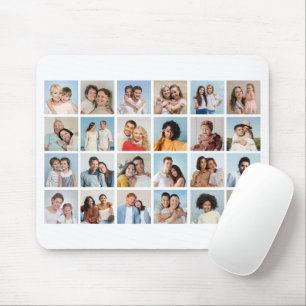 Erstellen Sie Ihre eigene 24 FotoCollage Mousepad