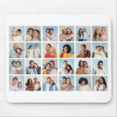 Erstellen Sie Ihre eigene 24 FotoCollage Mousepad (Vorne)