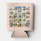 Erstellen Sie Ihre eigene 25-Foto Collage bearbeit Dosenkühler (Vorderseite)