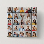 Erstellen Sie Ihre eigene 25-Foto Collage Button (Vorderseite)