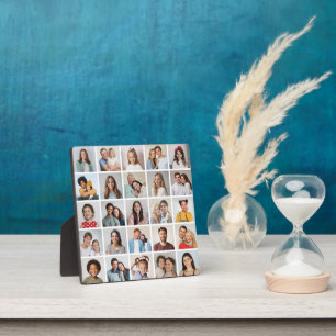 Erstellen Sie Ihre eigene 25-Foto Collage Fotoplatte
