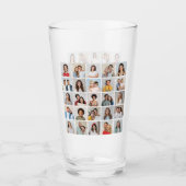 Erstellen Sie Ihre eigene 25-Foto Collage Glas (Vorderseite)