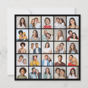 Erstellen Sie Ihre eigene 25-Foto Collage Karte