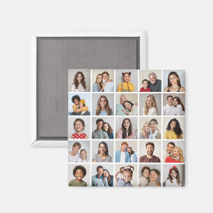 Erstellen Sie Ihre eigene 25-Foto Collage Magnet