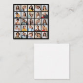 Erstellen Sie Ihre eigene 25-Foto Collage Mitteilungskarte (Vorne/Hinten)